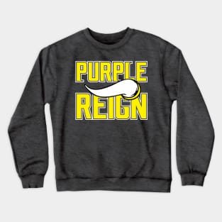 Viking Purple Reign Logo Crewneck Sweatshirt